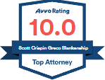 Logo Recognizing The Blankenship Law Firm's affiliation with AVVO Top 10